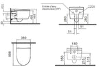 WC Japonais Suspendu TopToilet SUSPENS Crystal Lite – Image 8