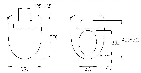Abattant Japonais TopToilet Luxe Gold Connect  – Image 8