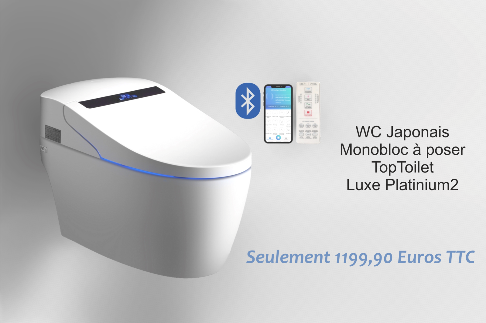WC Monobloc Japonais TopToilet Luxe Platinium2